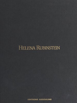 cover image of Helena Rubinstein